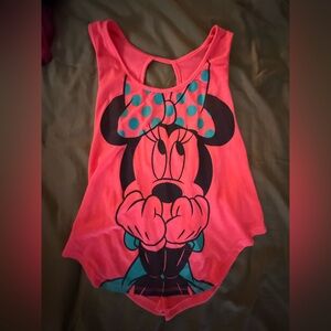 Disney Minnie Mouse tank Size Juniors Medium